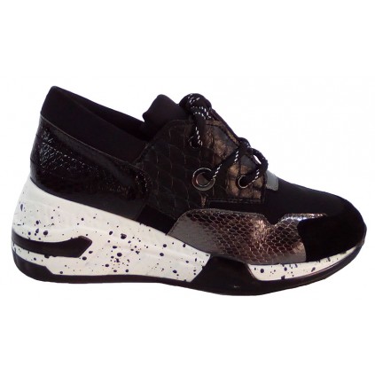 Renato Garini EX9242 Μαύρο/Ατσαλί Φίδι